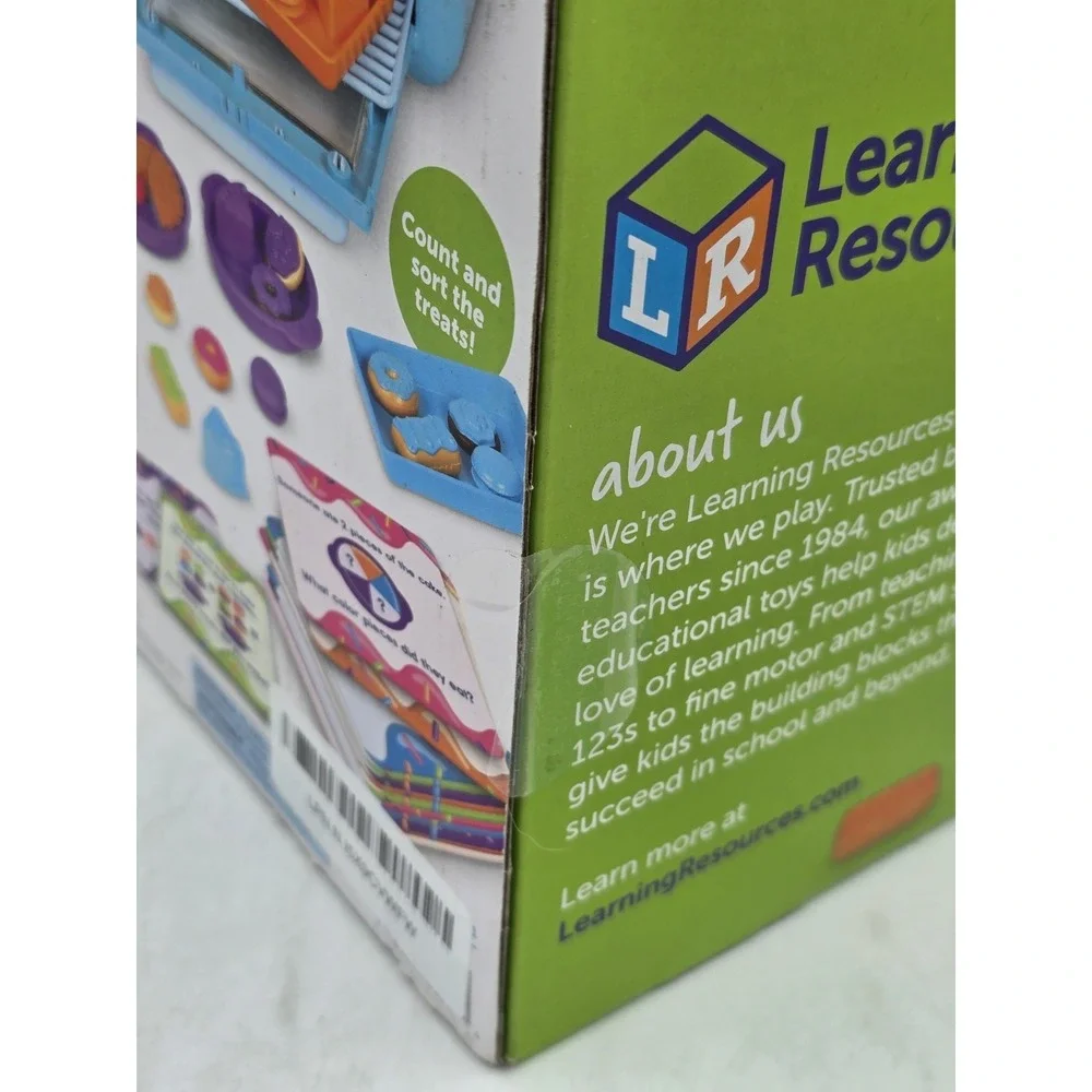 New Learning Resources Sorting Sweets Mini Oven‎ Kitchen Pretend Play Ages 3+